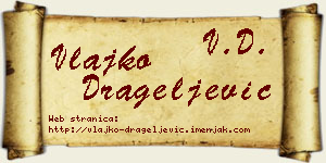 Vlajko Drageljević vizit kartica